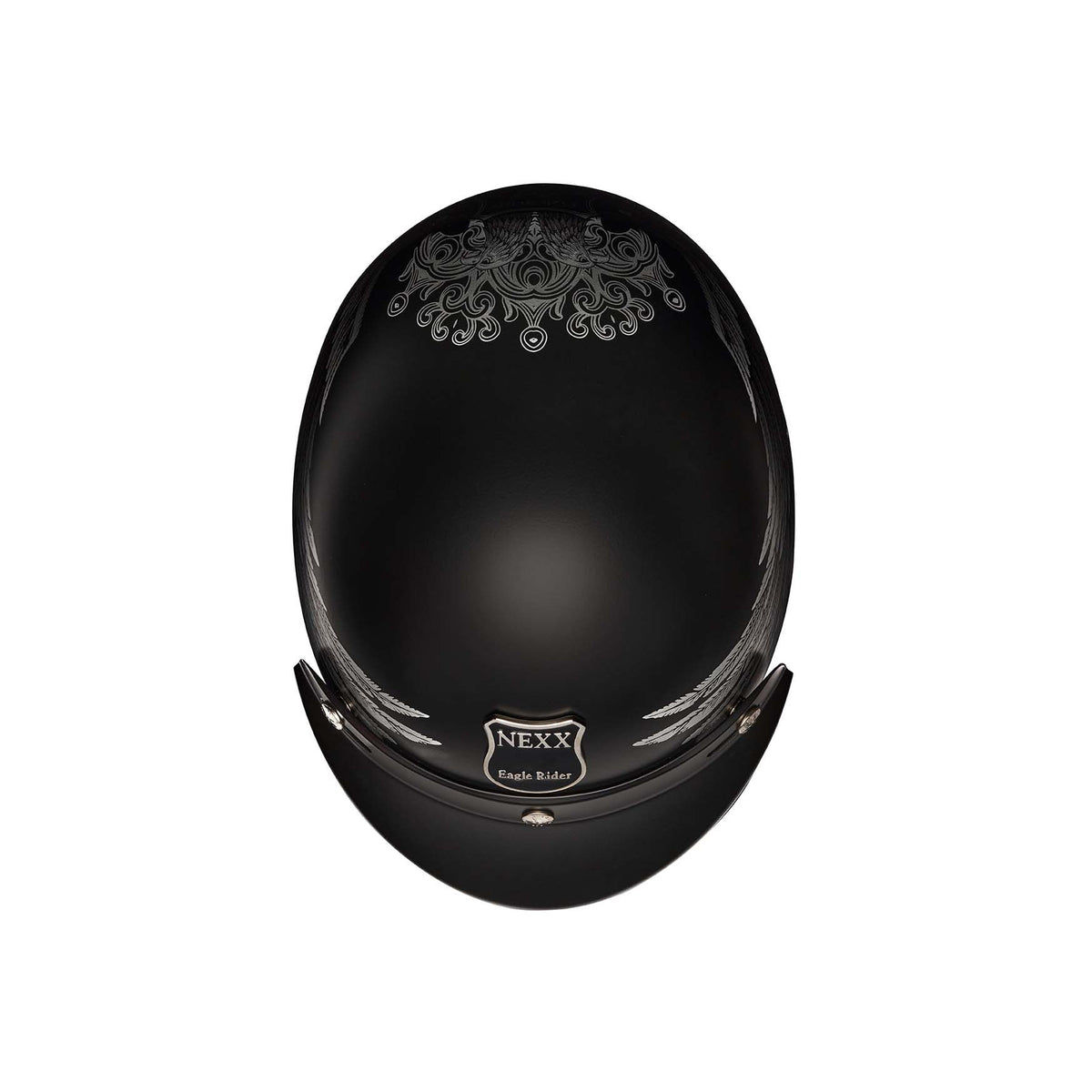 Nexx Helmet Y.10 EAGLE RIDER BLACK.GREY MT