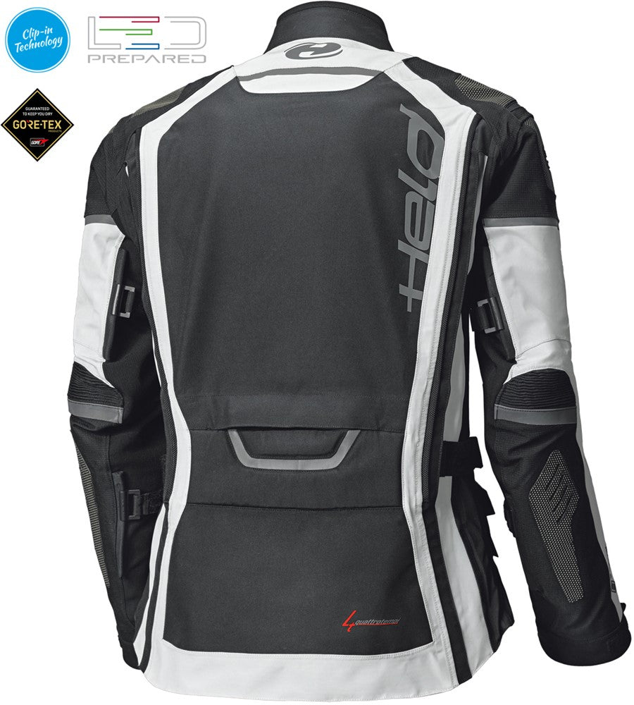 ATACAMA TOP TOURINGJACKET GREY-RED (Heren)