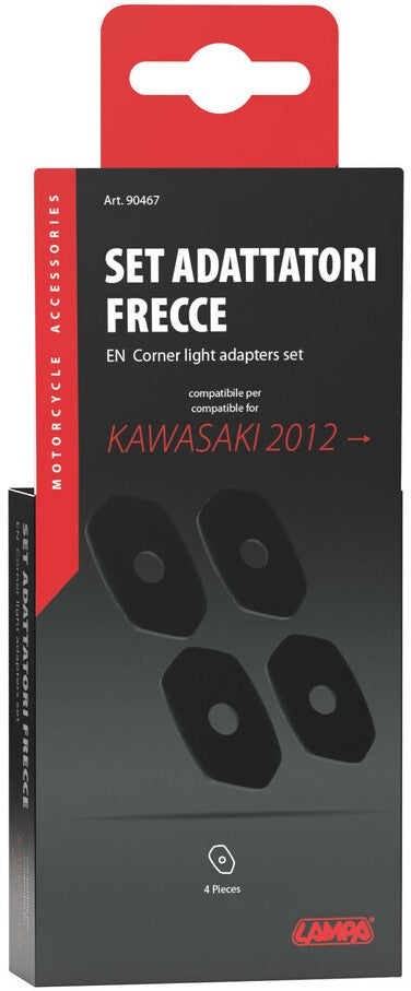 Corner lights adaptors - compatible for - Kawasaki 2012>