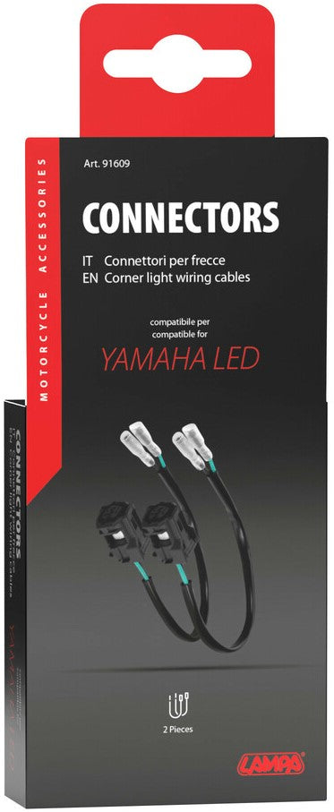 Corner lights wiring cables 2 pcs - compatible for - Yamaha (led)