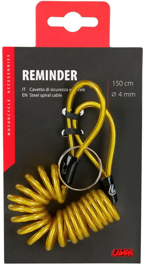DISK LOCK REMINDER YELLOW