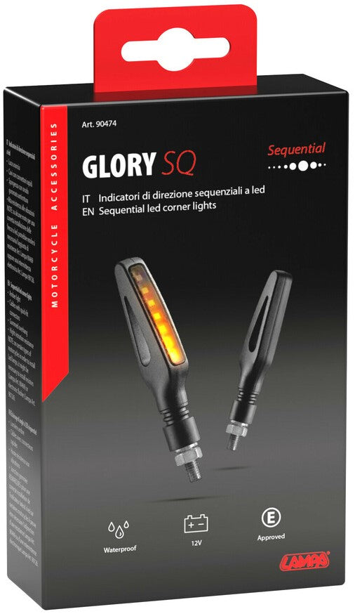 Glory SQ sequential led corner lights - 12V LED