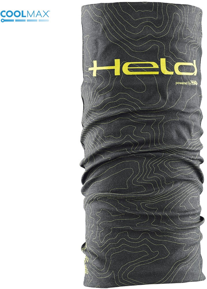HAD TUBE COOL Halstuch BLACK-NEONYELLOW