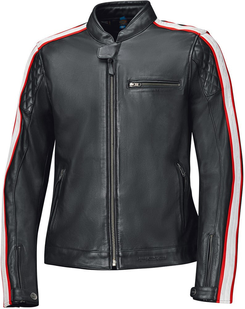 Held Brixham leatherjacket black-red