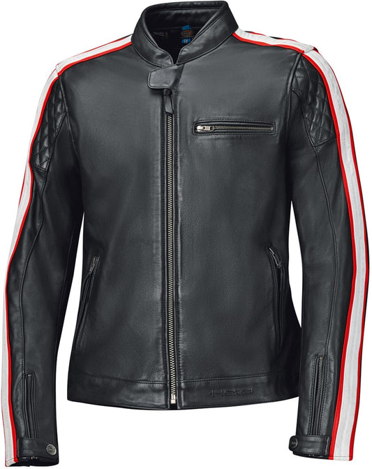 Held Brixham leatherjacket black-red