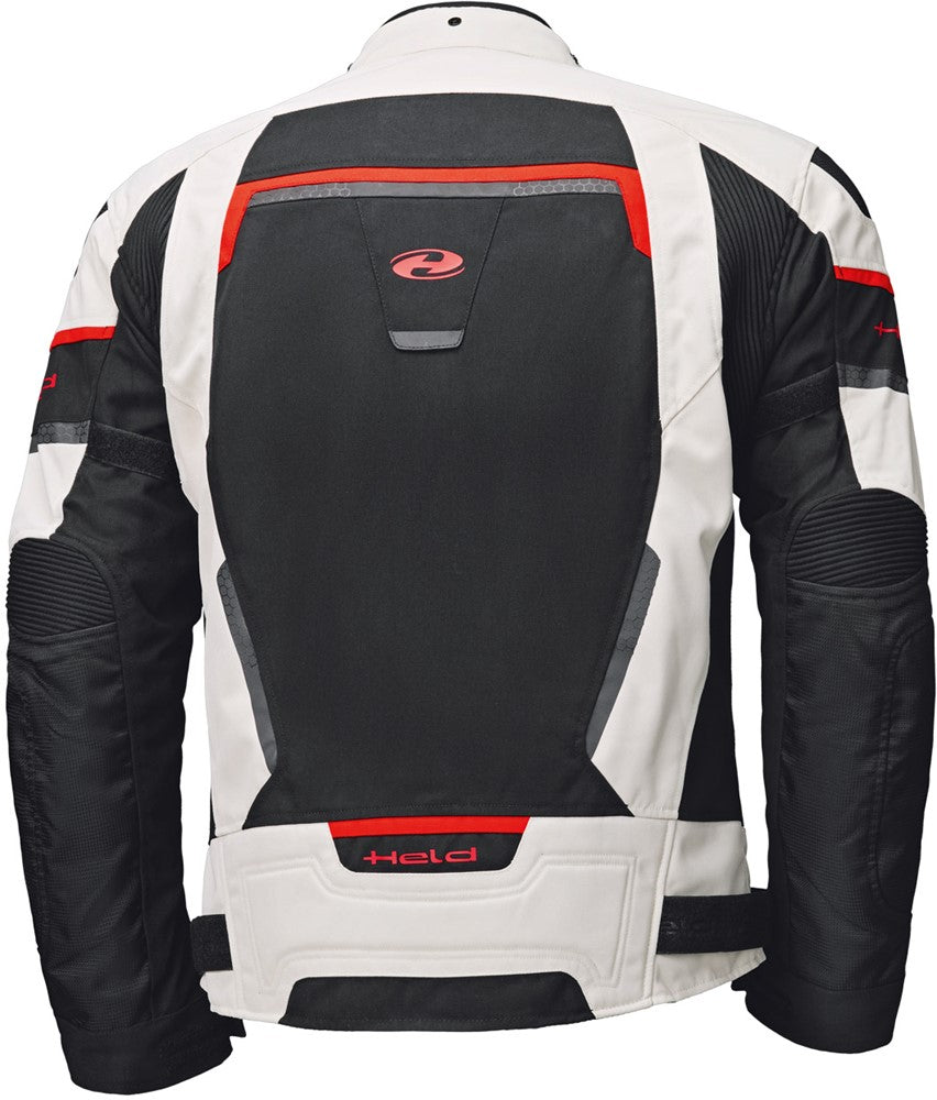 Held Manzano Top sporty Touringjacket grey-red