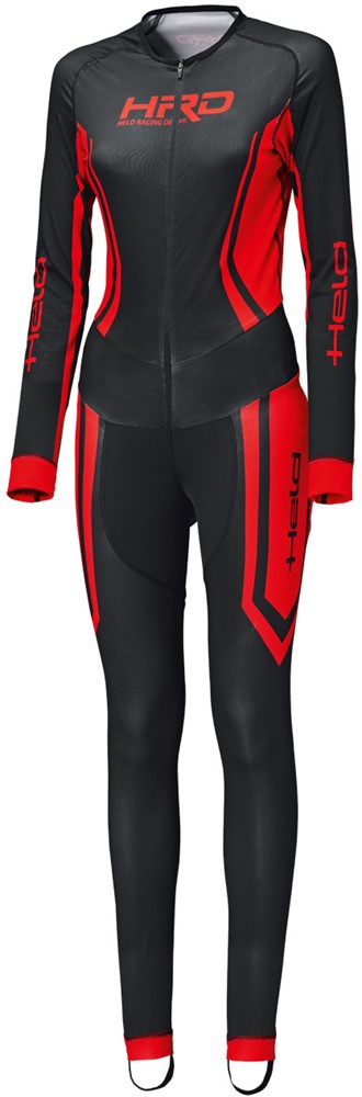 Held Race Skin Pro 1pc underall black-red (Heren)