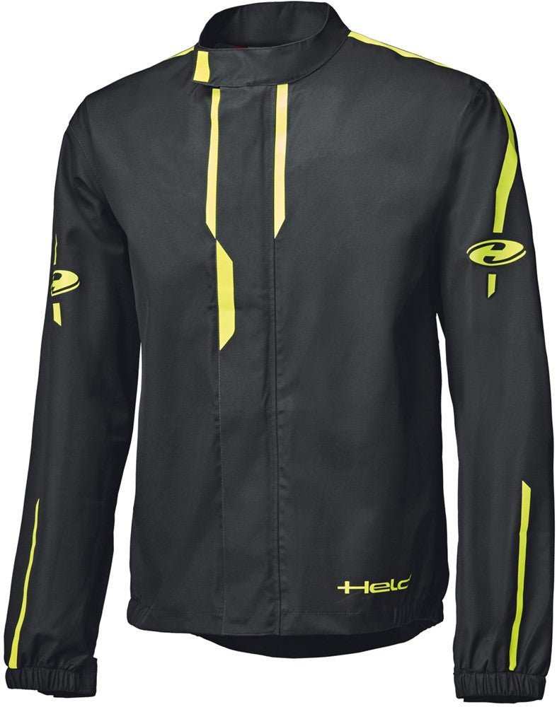 Held Rainstorm Top sporty rainjacket neonyellow-black size L