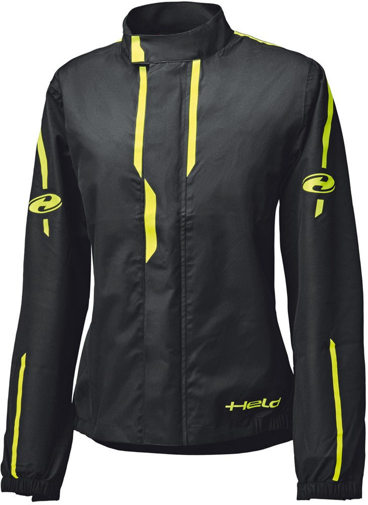 Held Rainstorm Top sporty rainjacket neonyellow-black (Dames)