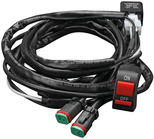Light Wiring Kit wiring harness kit for motorcycle spotlights 12V