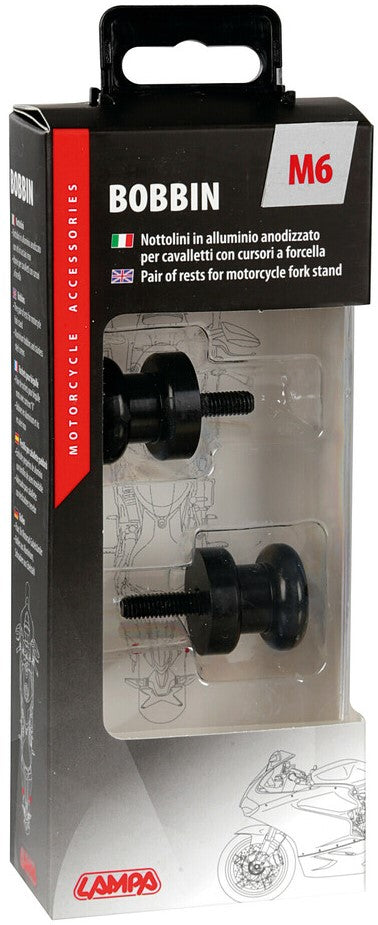 M6x1 mm BOBBINS FOR FORKED STANDS