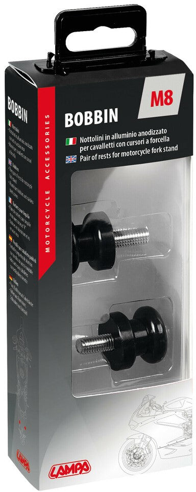 M8x1,25 mm BOBBINS FOR FORKED STANDS