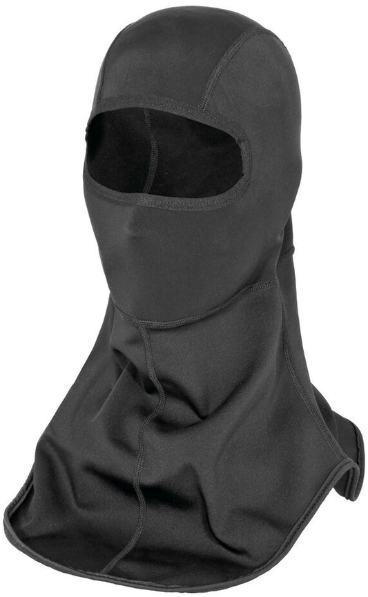 Mask-Neck technical fabric balaclava with neck warmer