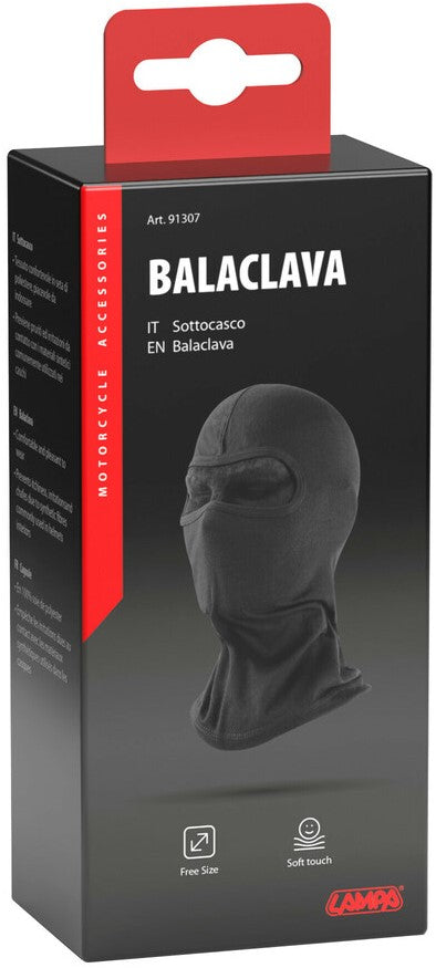 Mask-Top polyester silk balaclava