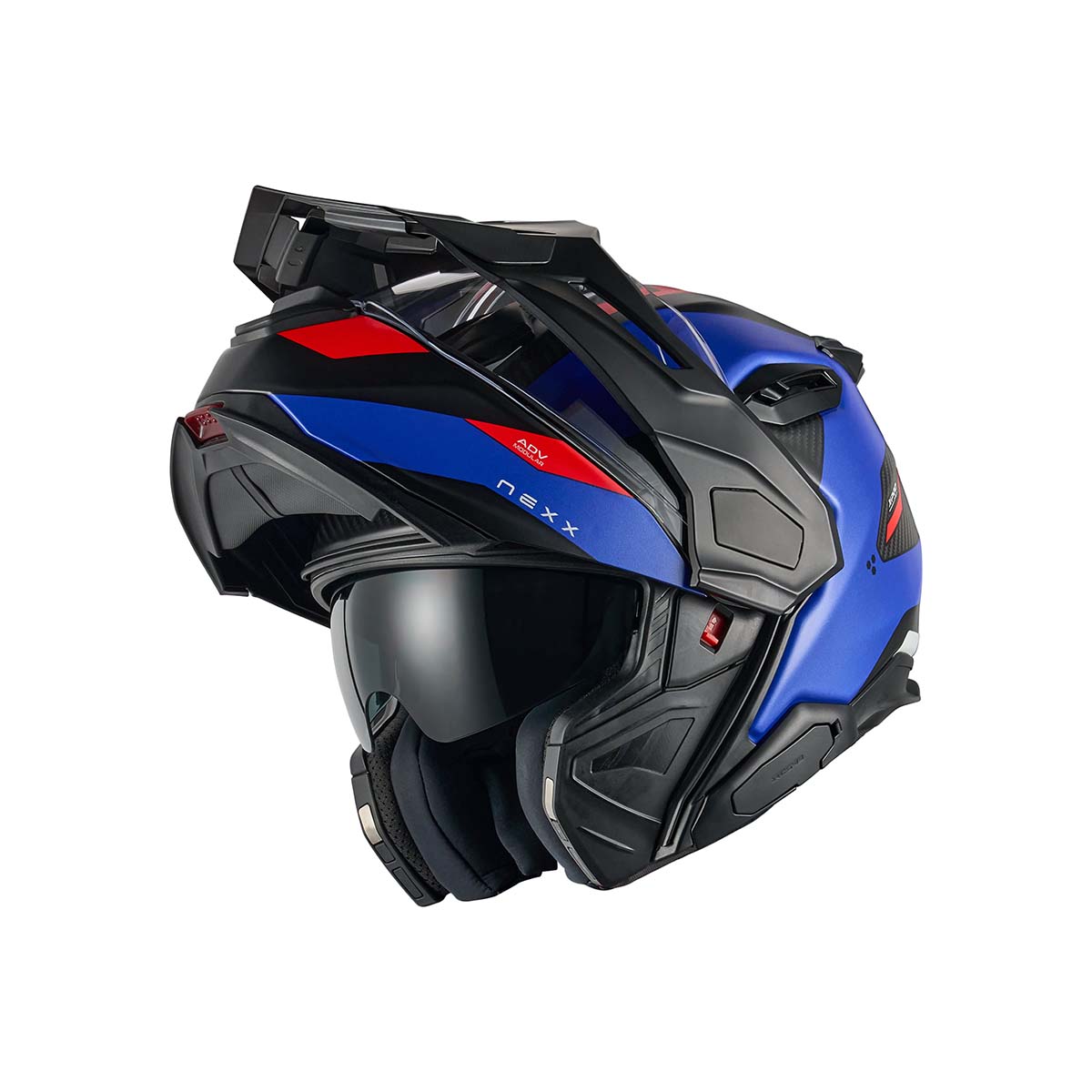 NEXX Helm X.LFC TERRA CARBON BLAU.ROT