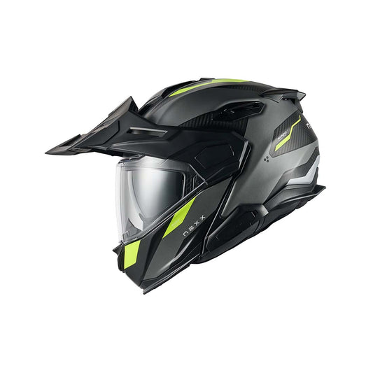 NEXX Helm X.LFC TERRA CARBON GRAU.NEON