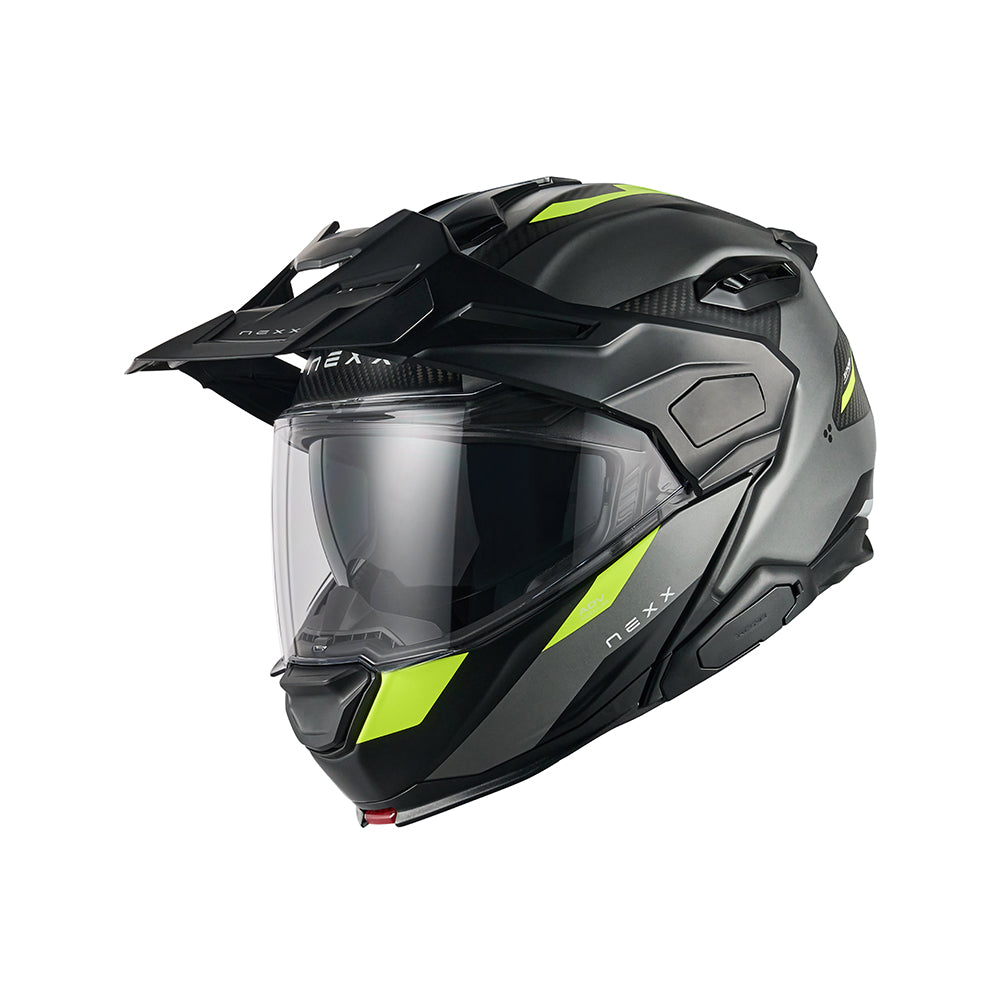 NEXX Helm X.LFC TERRA CARBON GRAU.NEON