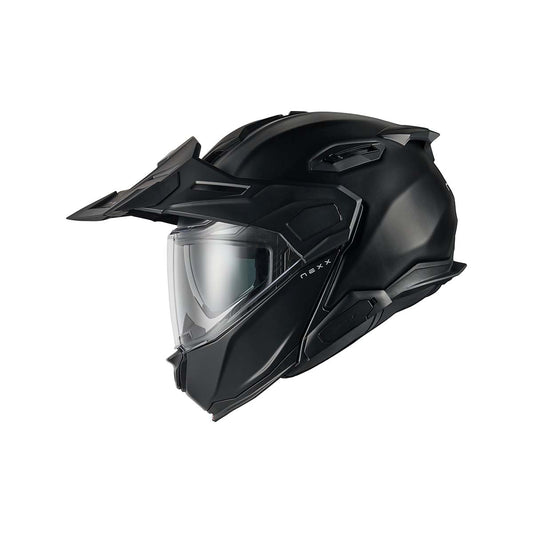 NEXX Helm X.LIFECOUNTRY PLAIN SCHWARZ