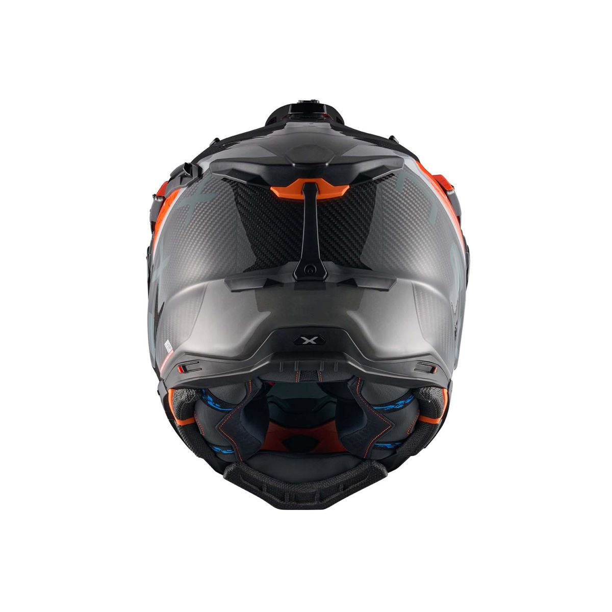 NEXX Helm X.WED3 FURKA CARBON ORANGE.GRAU