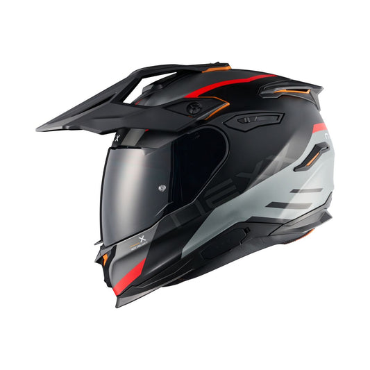 NEXX Helm Y.TRAVL QUEST SCHWARZ.ROT