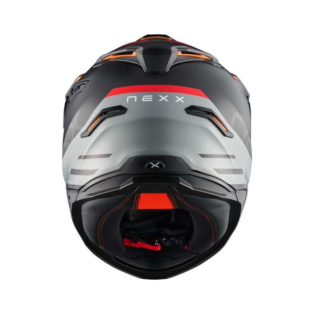 NEXX Helm Y.TRAVL QUEST SCHWARZ.ROT