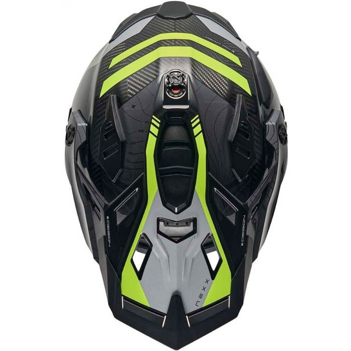 NEXX Helm X.WED3 FURKA CARBON GRAU.NEON