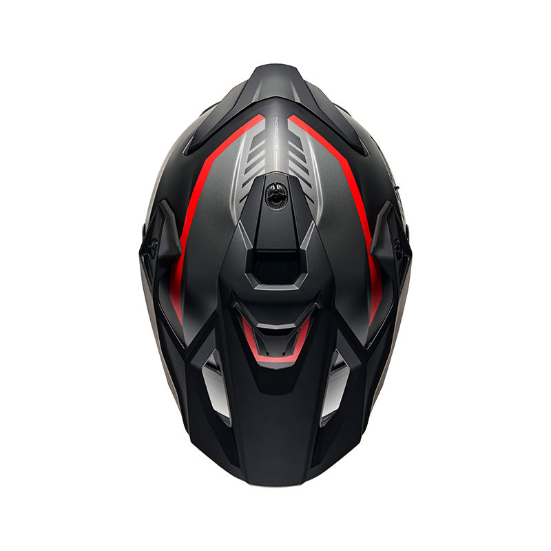 NEXX Helm Y.TRAVL QUEST SCHWARZ.ROT