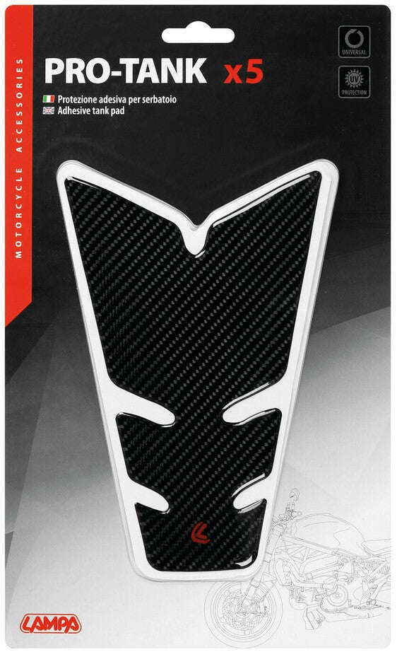 Pro-Tank X5 adhesive tank pad - Carbon