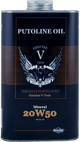 Putoline Genuine V-Twin Mineral 20W-50