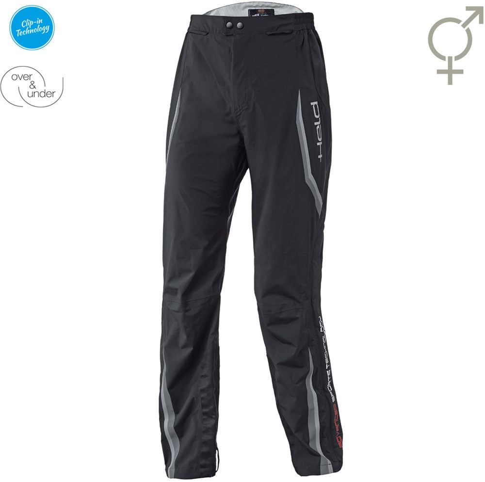 RAINBLOCK BASE SPORTY RAINPANTS BLACK-WHITE (Dames)