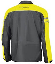 RAINSTRETCH TOP RAINJACKET BLACK-NEONYELLOW