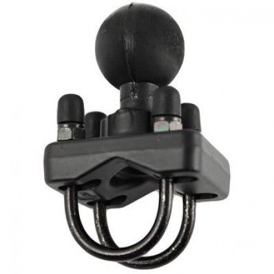RAM DOUBBLE U-BOLT BASE W/ 1 BALL"