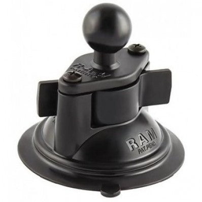 RAM Twist Lock Zuignap. zwart. one size + wiebertje.