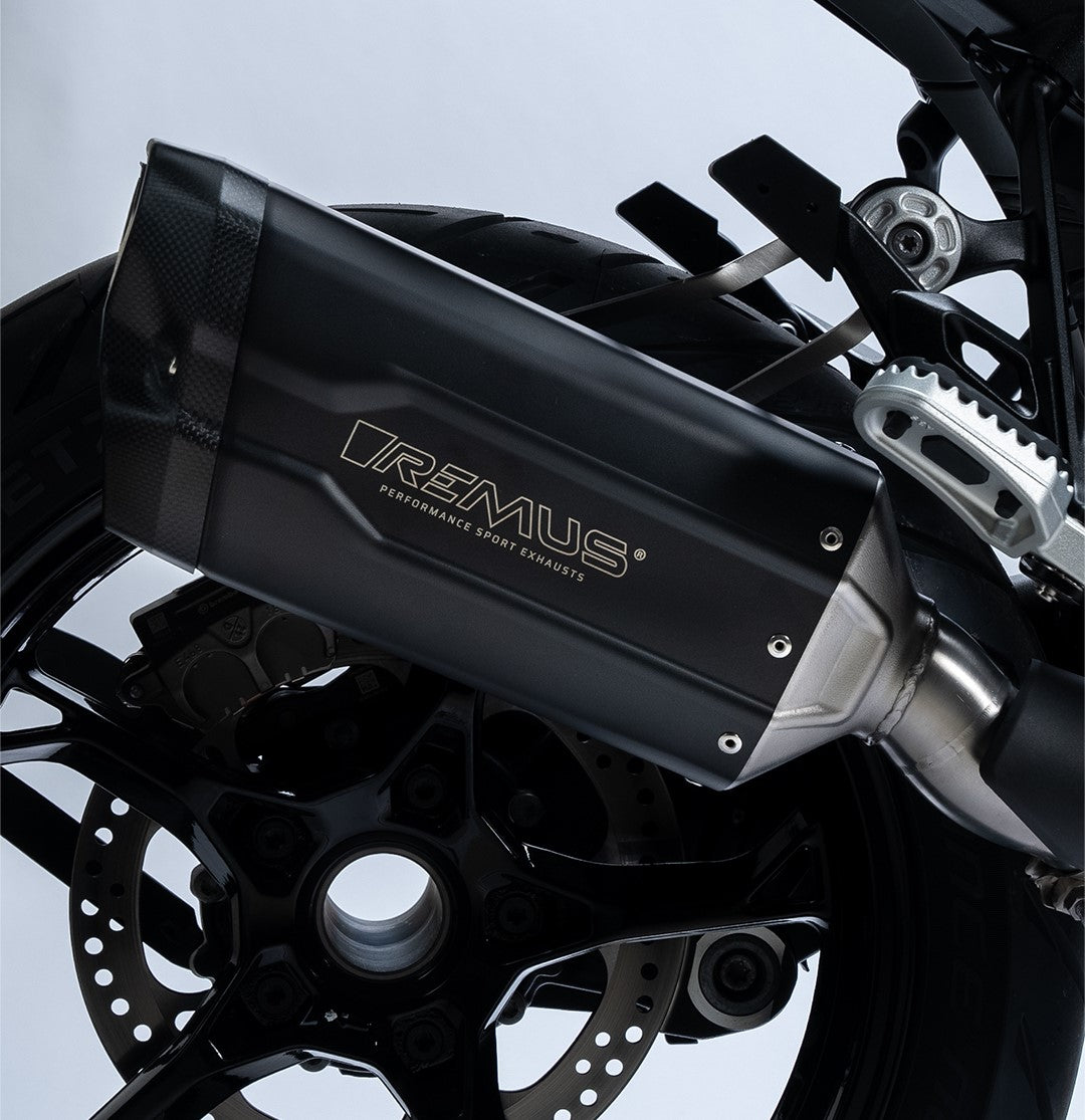 Slip on rear silencer R 1300 GS (Adventure) REMUS 8 2.0