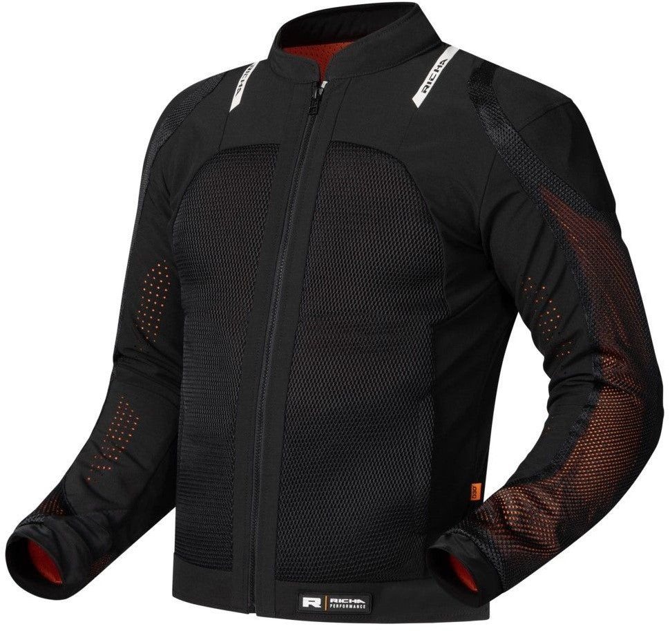 Richa FORCE 2 D3O JACKET WOMEN BLACK EDITION black/black