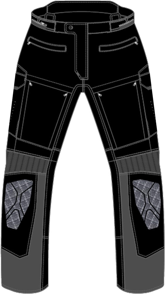 Richa INFINITY 3 ADVENTURE TROUSERS SHORT black