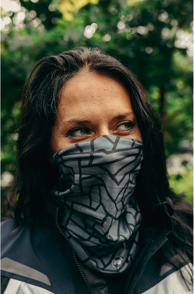 Richa NECK TUBE GROUT black/dark grey