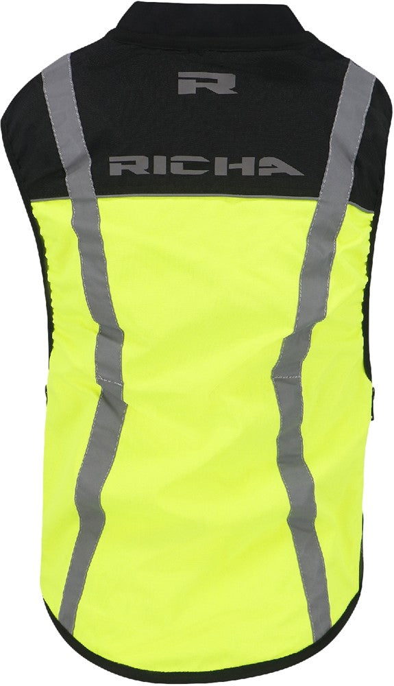 Richa SLEEVELESS SAFETY JACKET JUNIOR black/yellow size SML