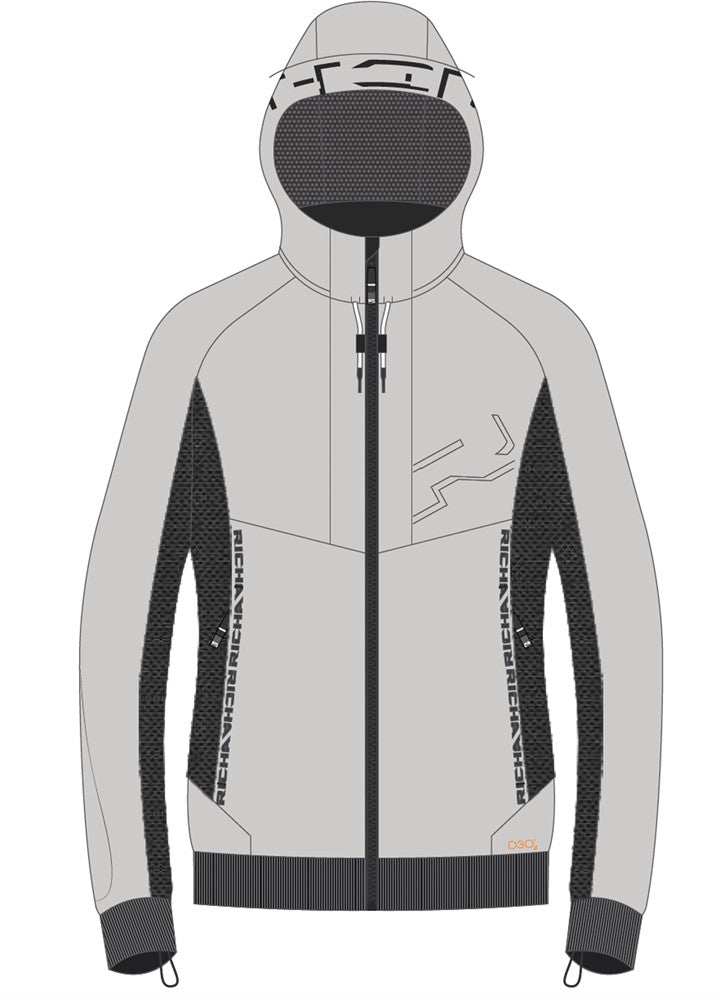Richa STRADALE AIR HOODIE WOMEN grey
