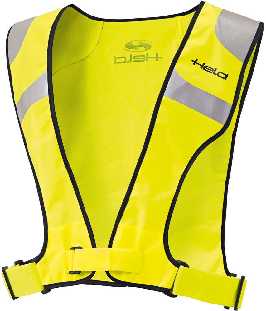SAFETY-VEST  BLACK-NEONYELLOW