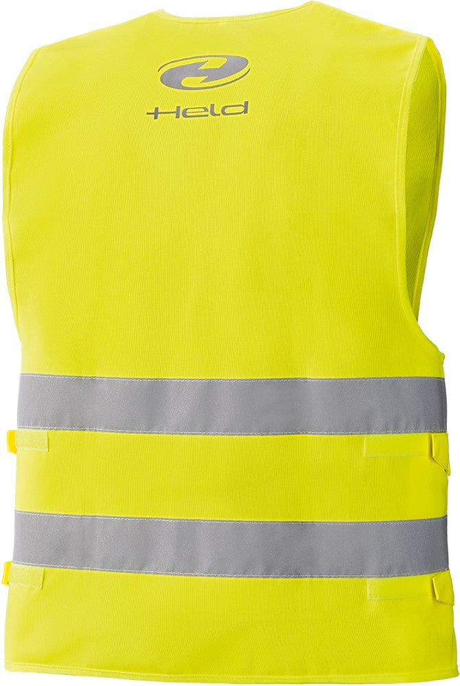 SAFETY VEST SAFETYWAISTCOAT BLACK-NEONYELLOW