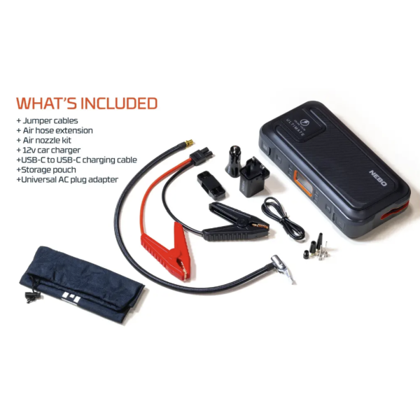 Nebo Ultimate Jump Starter + air compressor 4 in 1