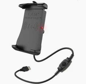 RAM Quick Grip Tough-Charge Waterproof Wireless Charging Holder with Charger