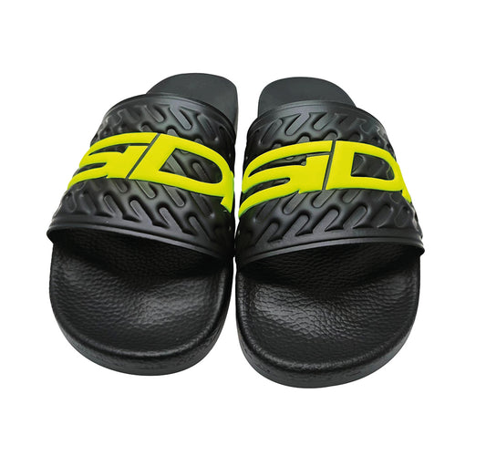 SIDI POOL SLIDE SIDI NERO GIALLO FLUO