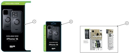 SP iPhone 16 Release P.O.S Pack