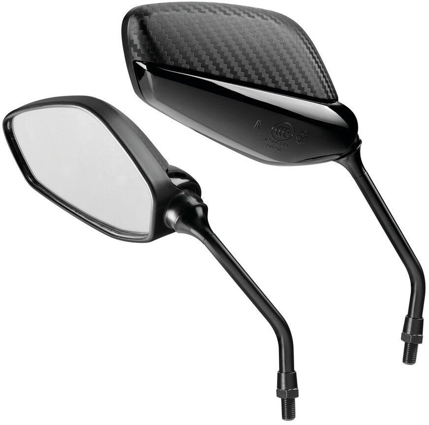 Splinter pair of rearview mirrors