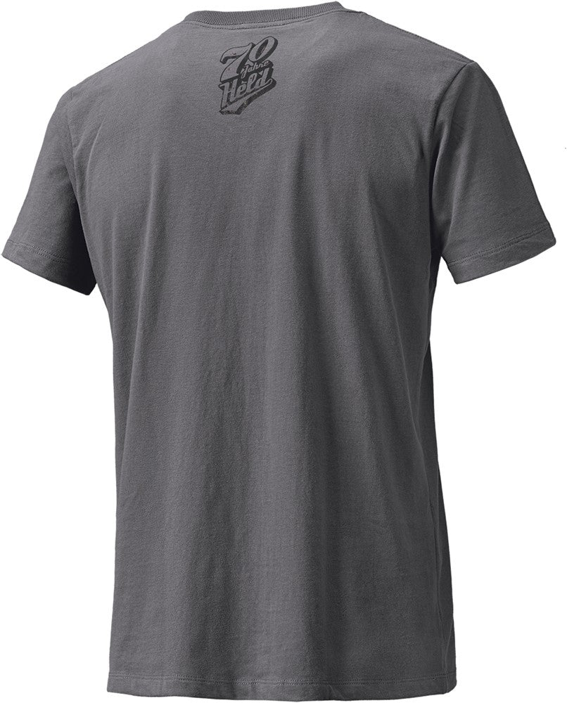 T-SHIRT BE HEROIC  GREY (Heren)