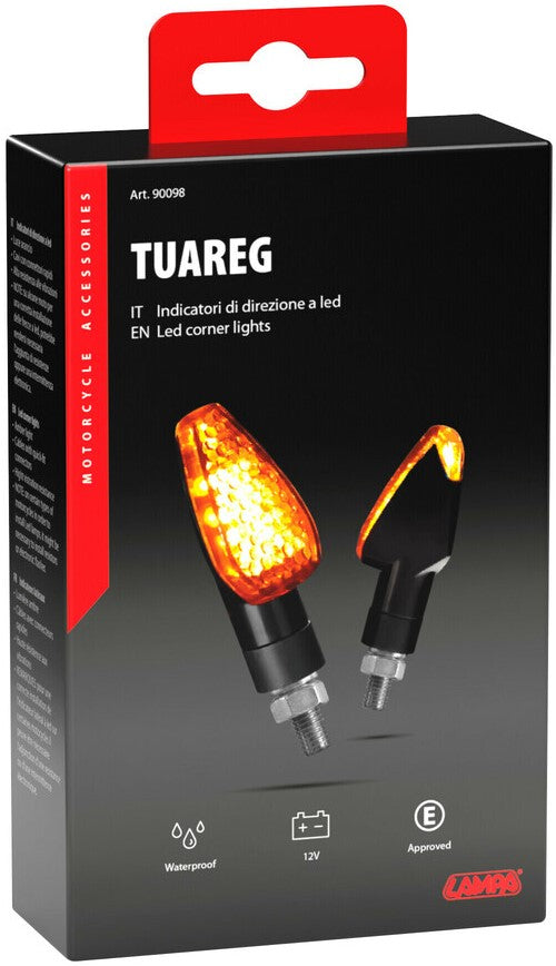 Tuareg led corner lights - 12V LED - Black