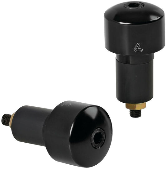 Universal bar ends (2 pcs) - Black