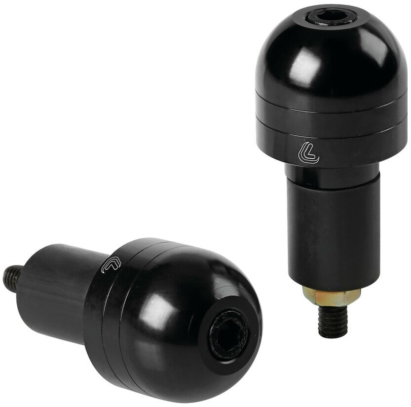 Universal bar ends (2 pcs) - Black
